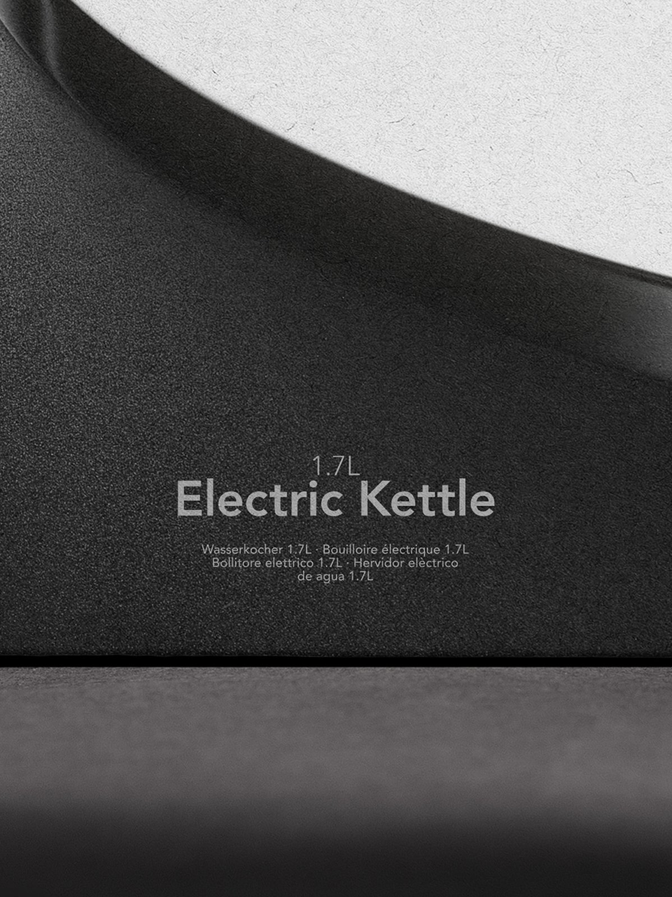 product design packaging design kettle base typography label detail