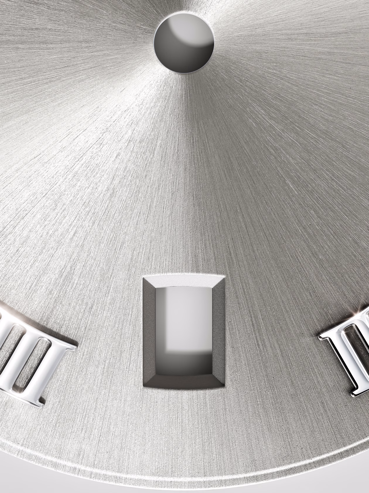 cgi brushed metal material radial texture light reflection detail